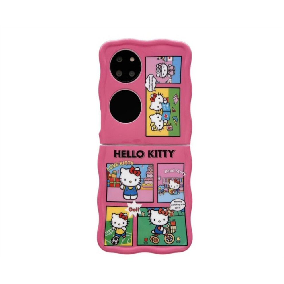 0122 Cartoon Phone Case Cute Protective Case Suitable For Huawei P50pocket 766262036668