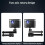 Wall-mounted Projector Bracket Foldable Telescopic Arm Wall Stand 6