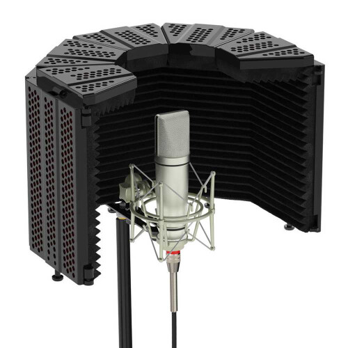 XTUGA BURNER Pro 5 Door Recording Microphone Isolation Shield 1