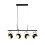 (Ceiling Pendant) Litecraft Eyeball Adjustable GU10 Lights - Black 1