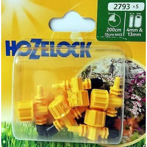 Hozelock Hozelock Irrigator 90 Degree Adjustable Flow Irrigation Vari-Jets Pack of  5