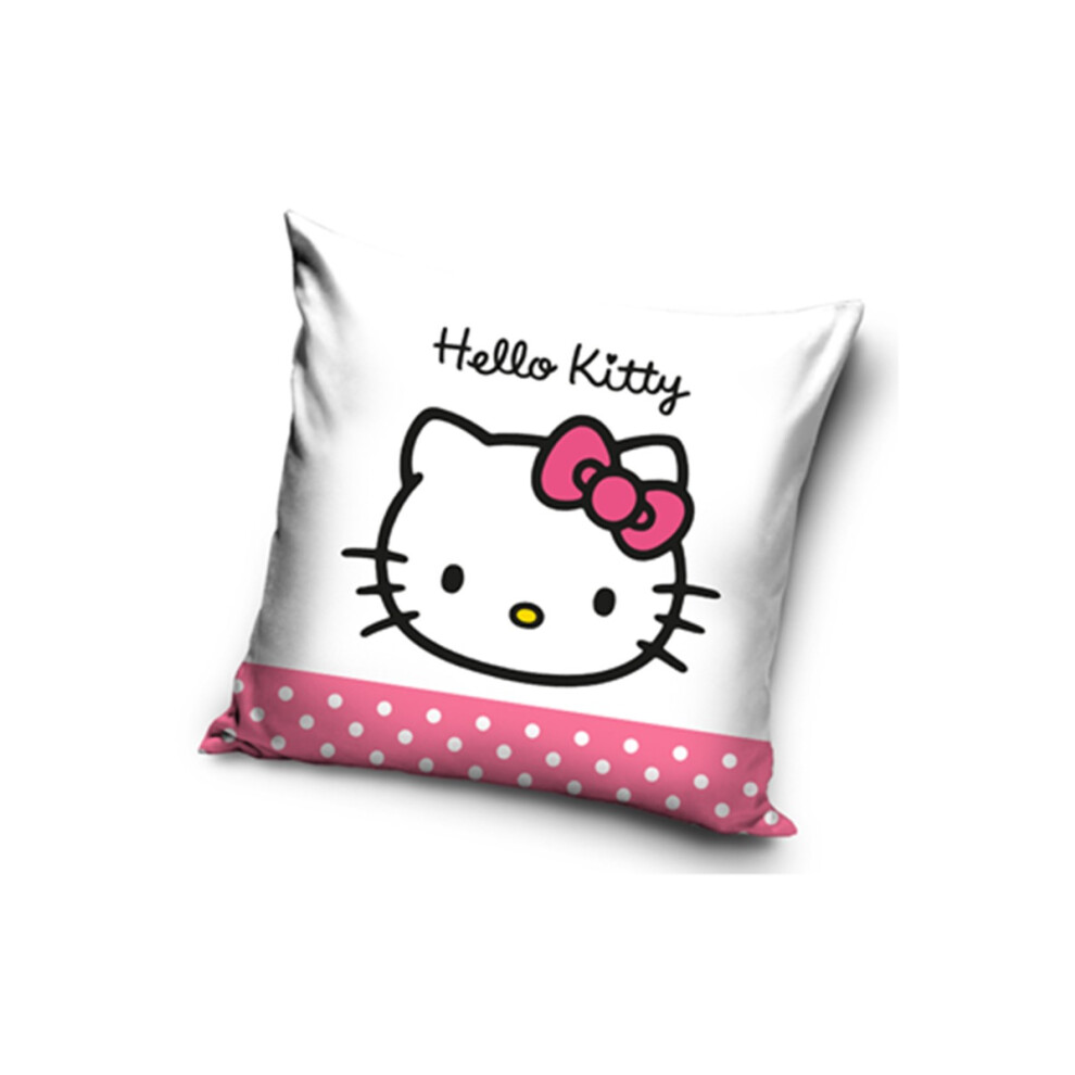 Hello Kitty Pink Polka Dot Cushion