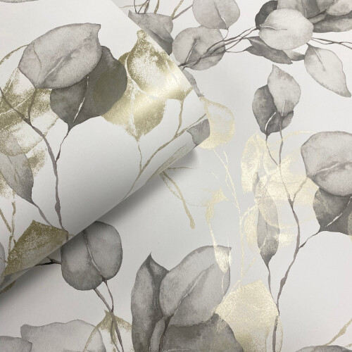 Muriva Eucalyptus Leaves Wallpaper Muriva 2