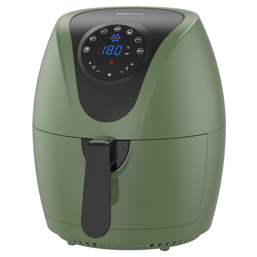 EMtronics EMDAF45LSG Digital Air Fryer 4.5L - Sage Green