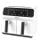 EMtronics EMtronics 8 Litre Dual Air Fryer - White 1