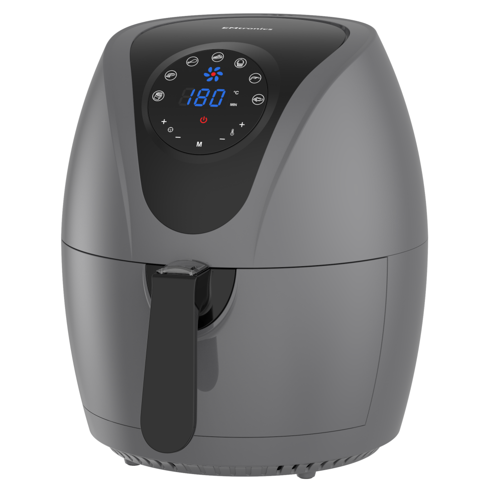 Emtronics Emdaf45lgr Digital Air Fryer 4.5L - Grey