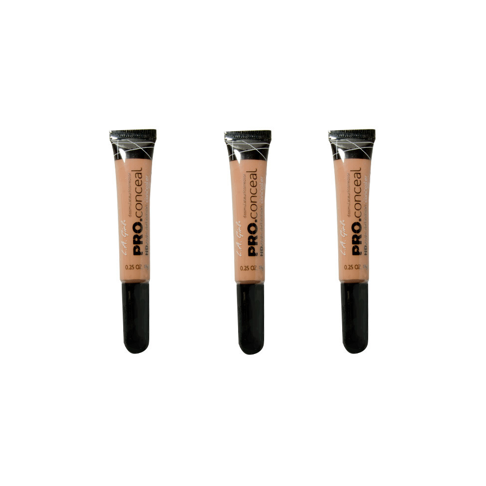 L.A. Girl Pro Conceal HD High Definition Concealer Warm Sand 8g x3