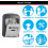 Master Lock MASTER LOCK Key Safe Wall Mounted, Medium 85 x 119 x 36 mm UK 2