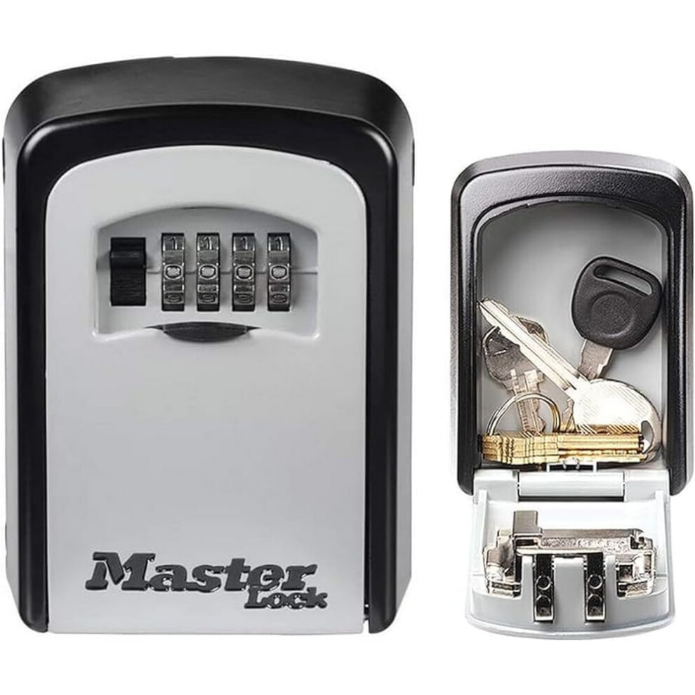 MASTER LOCK Key Safe Wall Mounted, Medium 85 x 119 x 36 mm UK