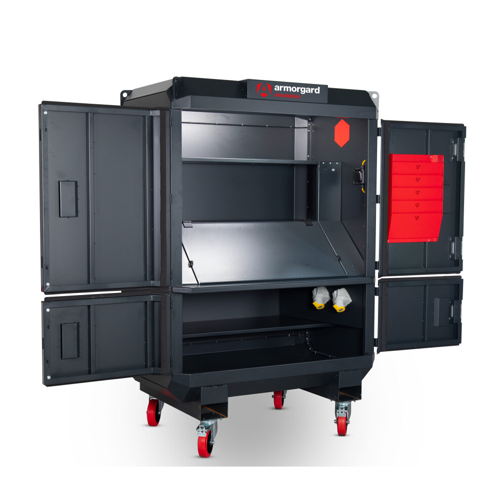 Armorgard - Sitestation 1355X835x2000 Complete Workstation Onsite Office Unit 5060452080420