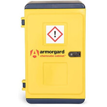 Armorgard - CHEMCUBE CABINET Durable plastic chemical cabinet 575x440x910