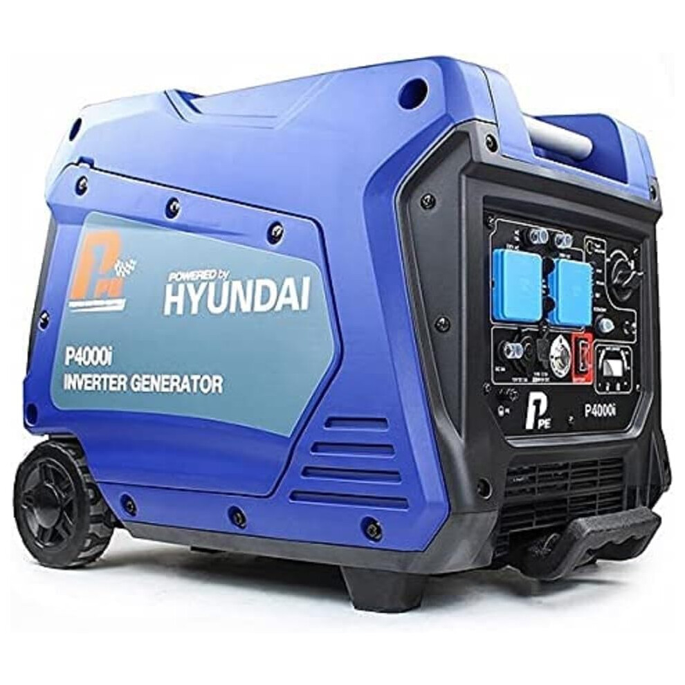 P1 3800W/3.8kW Portable Petrol Inverter Generator (Powered by Hyundai) | P4000i