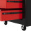 Homcom HOMCOM 5-Drawer Tool Chest Steel Lockable Tool Storage Cabinet w/ Wheels Red 7