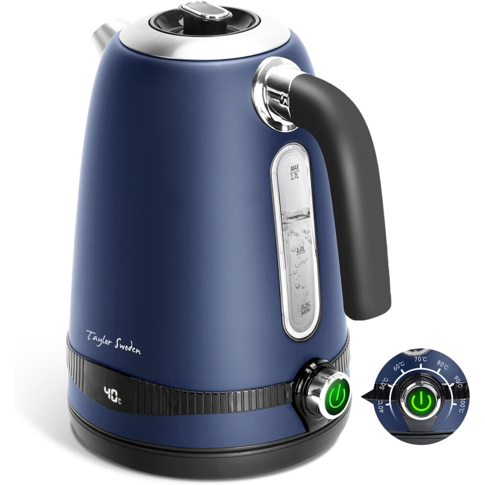 (Sinbad) Electric kettle, 7-speed temperature change, 1.7-liter fast-boiling silent kettle, 2-hour keep warm, boil-dry protection