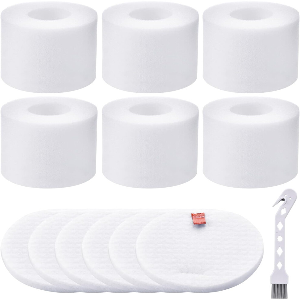 Artraise NV601UK Filter for Shark Lift-Away Upright Vacuum, 6 Pack Foam Filter Replacement for Shark Hoover Cleaner NV601UKT NV600 NV601 NV700UK
