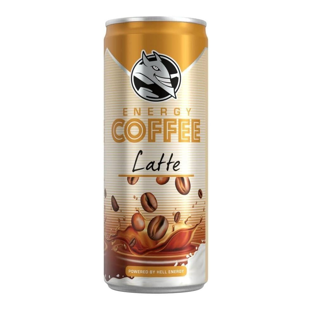 Kidzbuzz (Pack Of 12) Hell Ice Coffee Latte With Natural Caffeine 250Ml