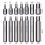Hex Torx Spline Socket Bits Set 40Pcs Kit Garage Tool Red 4