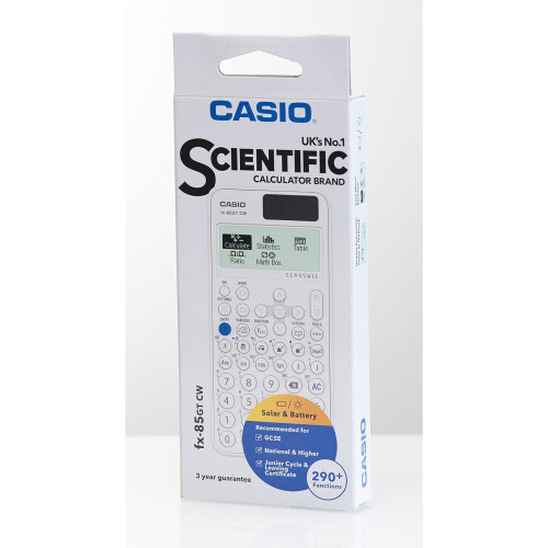 Casio Casio ClassWiz GCSE Scientific Calculator, White - FX-85GTCW 2