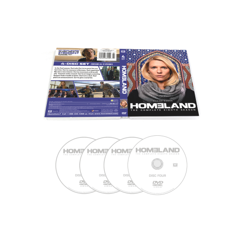 HOMELAND The Complete EIGHTH SEASON 8 【DVD】 4-Disc Box  Set 1