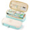 (Light Blue) Large capacity pencil case Large storage High capacity bag 2