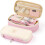 (Light Blue) Large capacity pencil case Large storage High capacity bag 6