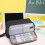 (Dark Blue) Pencil case Large capacity Girls pencil case Multifunctional pen case 16
