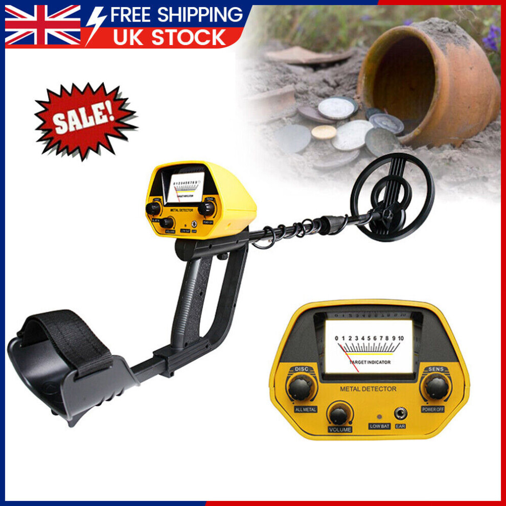 Professional Hunt Treasure Coins Deep Underground Metal Detector Waterproof Gold