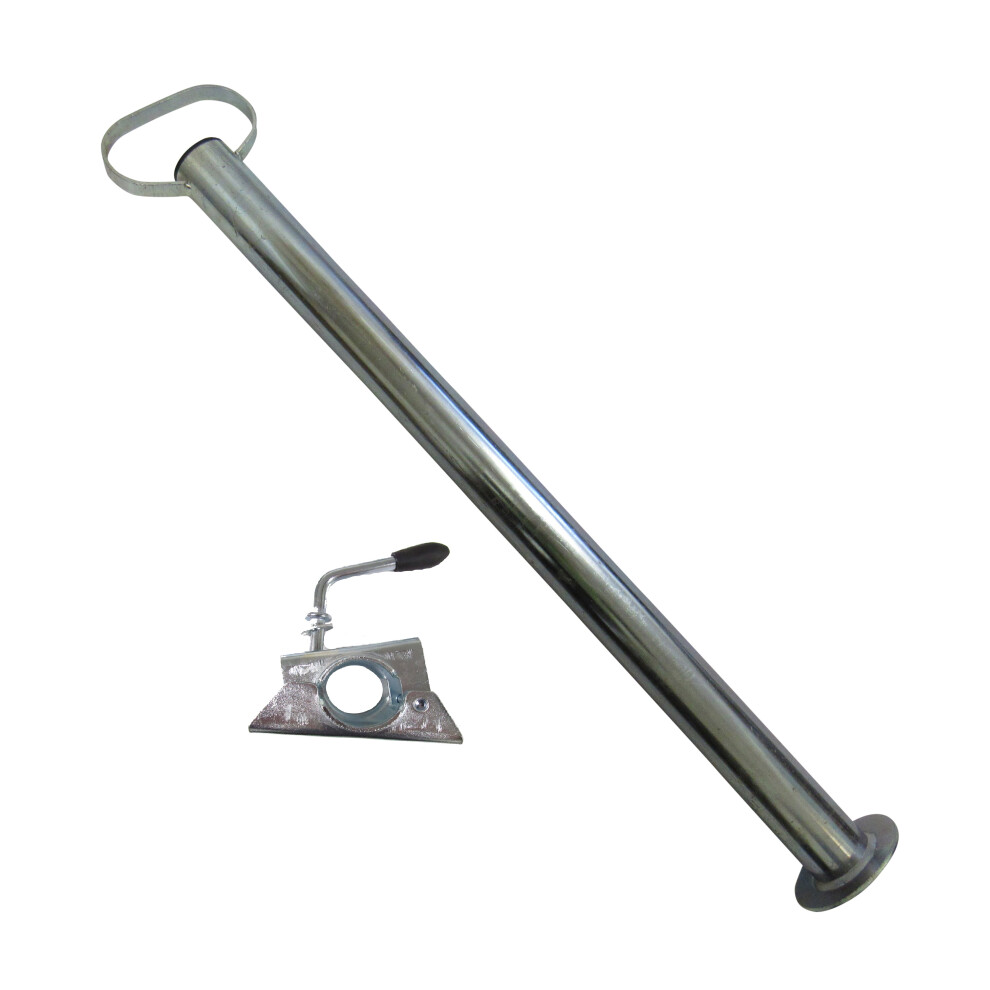 Caravan Support Tube With Clamp 48Mm X 700Mm (Prop Stand Trailer) 600988504073