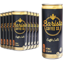 Barista Coffee Roast Latte Iced Drink Tin Can 250ml (Pack of 12)