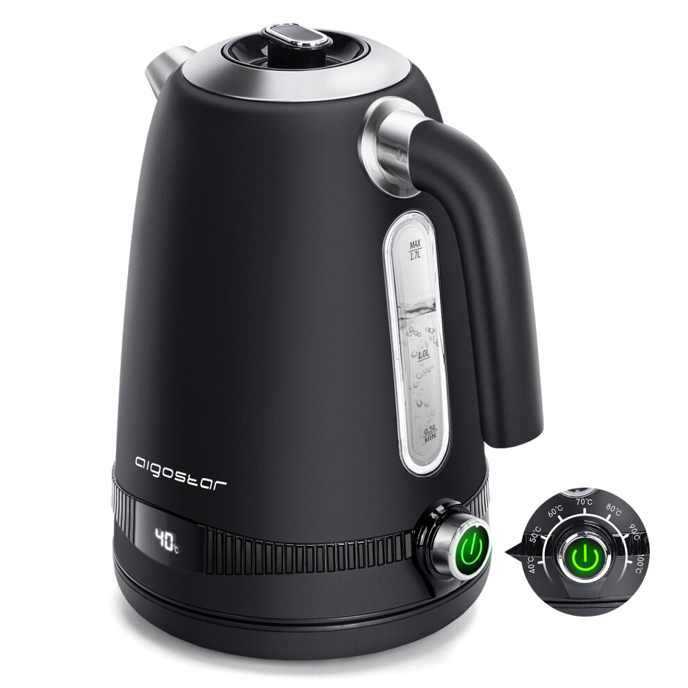 Aigostar Electric Kettle with Variable Temperature 1.7L - Loki