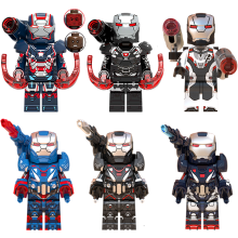 (6PCS E) Marvel Avengers Super Heroes Mini Figures DC Set Fit Lego Boys Gift