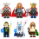 (6PCS E) Marvel Avengers Super Heroes Mini Figures DC Set Fit Lego Boys Gift 5