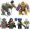 (6PCS E) Marvel Avengers Super Heroes Mini Figures DC Set Fit Lego Boys Gift 6