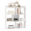 Costway 7-Cube Wooden Bookshelf Open Display Shelf Organizer Rack (80 x 90 cm) 1