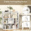 Costway 7-Cube Wooden Bookshelf Open Display Shelf Organizer Rack (80 x 90 cm) 6