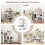 Costway 7-Cube Wooden Bookshelf Open Display Shelf Organizer Rack (80 x 90 cm) 2