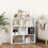 Costway 7-Cube Wooden Bookshelf Open Display Shelf Organizer Rack (80 x 90 cm) 8