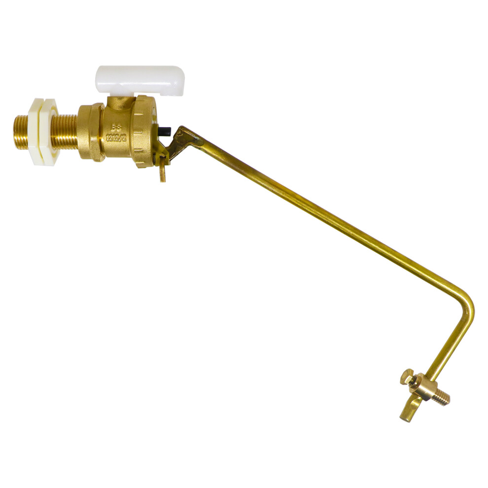 1/2" Ball Valve Part 2 Low Pressure Side Entry Toilet Cistern BS1212/2 Ballcock Float Arm