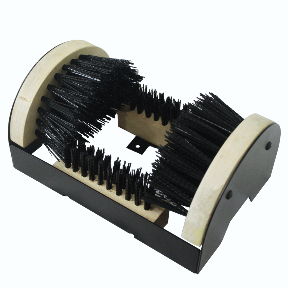 KCT Work Boot Cleaner Heavy Duty Bristles Scrubber Shoe Brush Scraper Outdoor