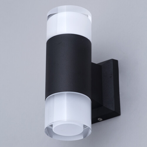 Litecraft Outdoor Up & Down Wall Light Remote Controlled Fitting Black 2