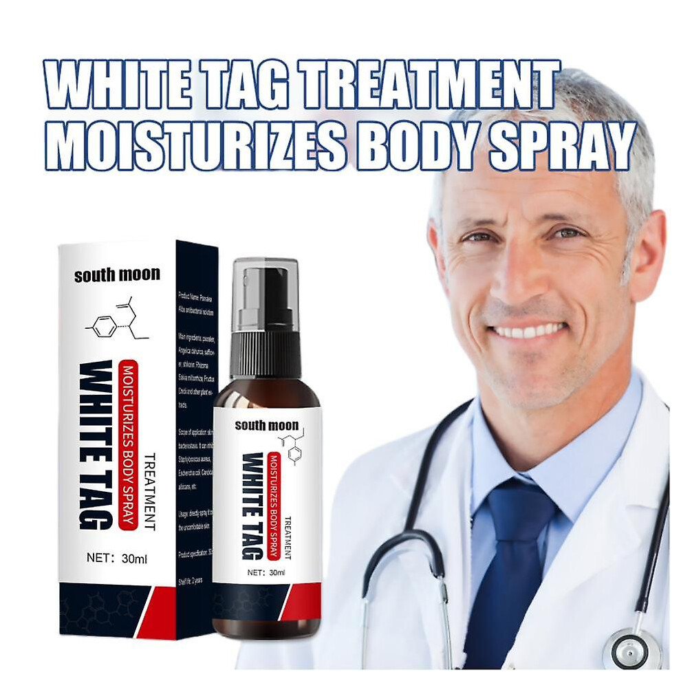 White Spot Remover Spray Herbal Antibacterial Vitiligo Treatment Serum Leukoplakia Disease Pigment Repair Face Skin Care 30ml New