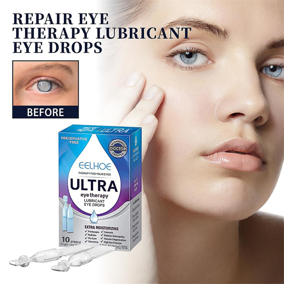 Tlopa Eye Drop Improve Eyesight Protection Relieve Eyes Fatigue Dry Itchy Redness Blurred Vision Discomfort