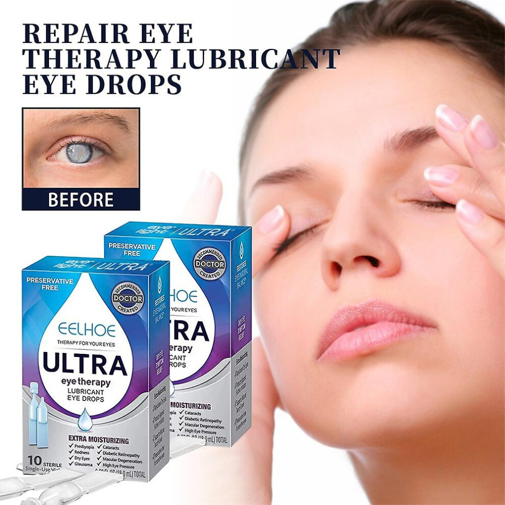 20pcs Tlopa Ultra Eye Therapy Drops, Tlopa Eye Drops, Tlopa Ultra Eye Drops 18ml