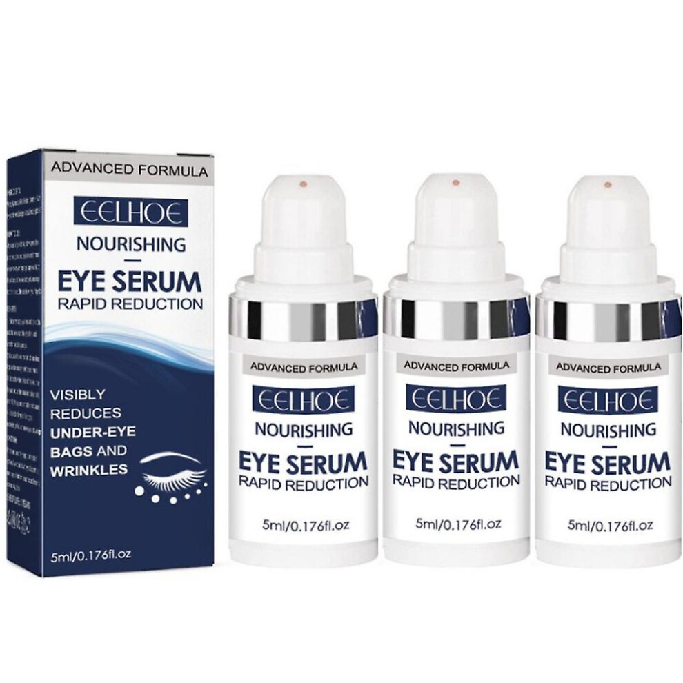 3pcs Rapid Reduction Eye Serum - Advanced Formula - Anti Aging Eye Serum Visibly Reduces Under-eye Bags And Wrinkles Lift Firm Skin