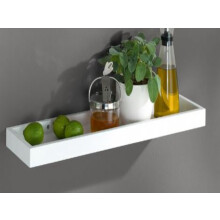 White Floating Multi Shelf 40x15x4cm