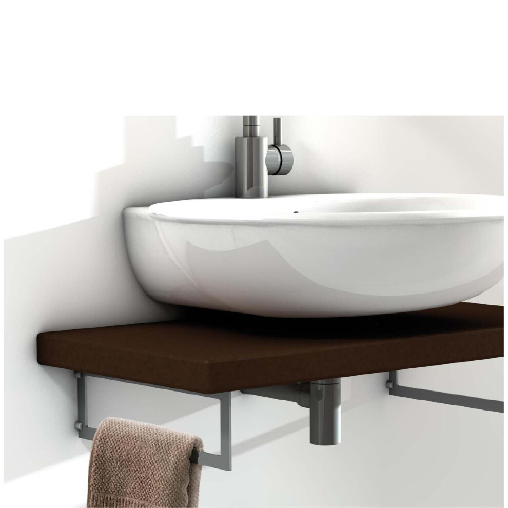 Floating Sink Bracket 44 Cm (Each) 5060846244391