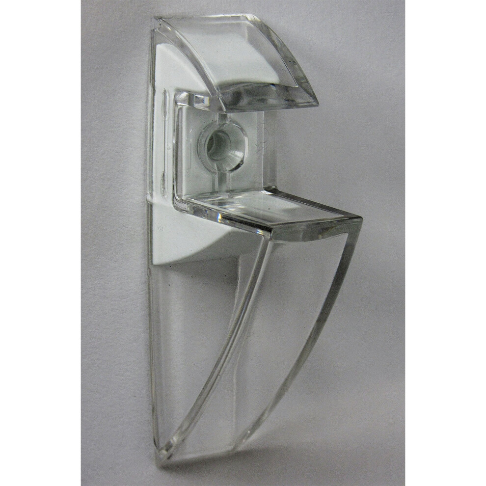 Transparent 1.9Cm Clips (Pair) 5060846243226
