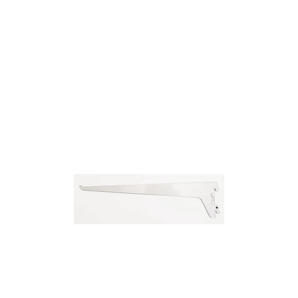 Mastershelf Single Slot White Bracket 40Cm