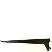 Single Slot Black Bracket 35cm