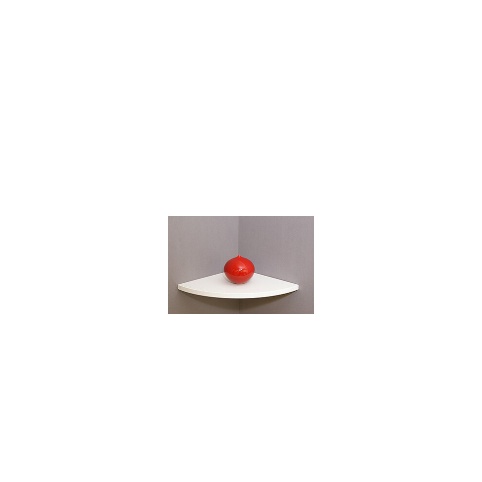 Large Corner Floating Shelf 40X40x2.2cm 5060846241987